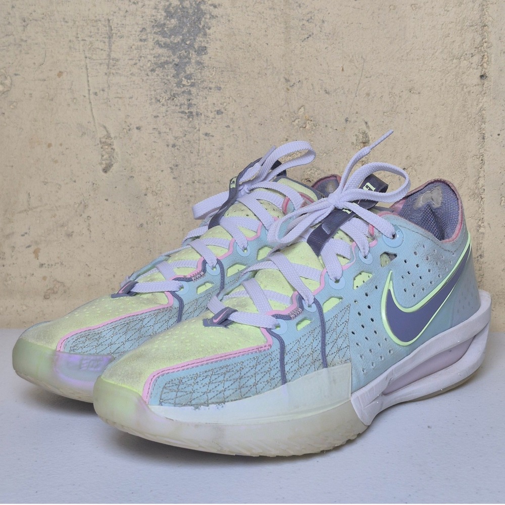Nike Air Zoom GT Cut 3 Dreamers Mens Size 9.5 Glacier Blue Basketball Shoes